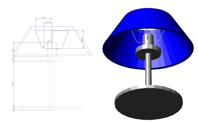 Imagen 3D mediante Autocad