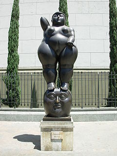 Escultura de Botero.