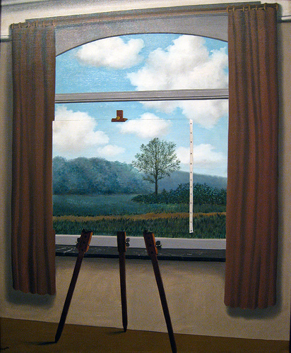Cuadro de Magritte