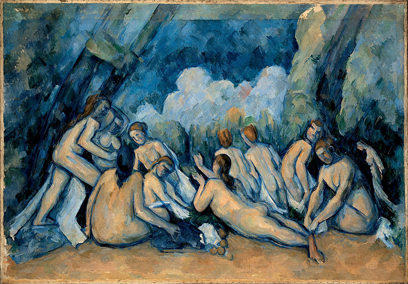 la desproporción en Cézanne