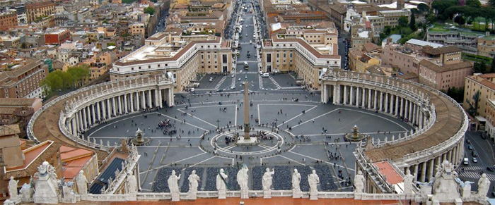Plaza de San Pedro del Vaticano Plaza de San Pedro del Vaticano