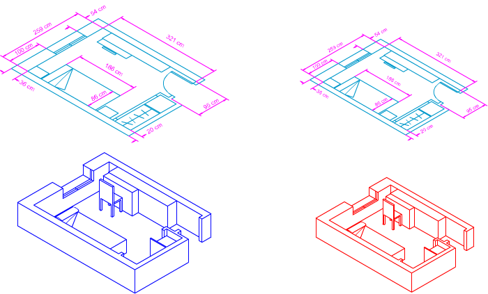 Dibujo y perspectiva isométrica