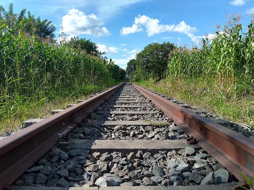 vía de tren
