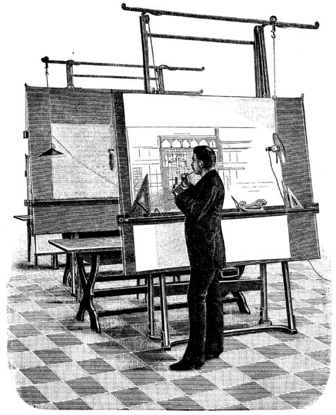Arquitecto dibujo