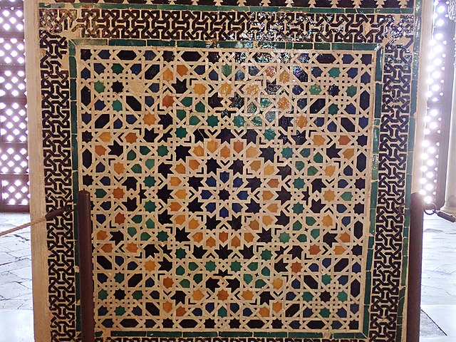 Salón de embajadores en el Palacio de Comares de la Alhambra, Granada Salón de embajadores en el Palacio de Comares de la Alhambra, Granada