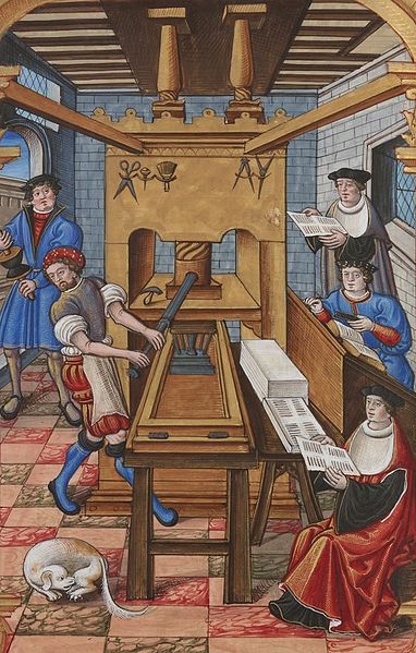 Imprenta francesa de inicios del siglo XVI