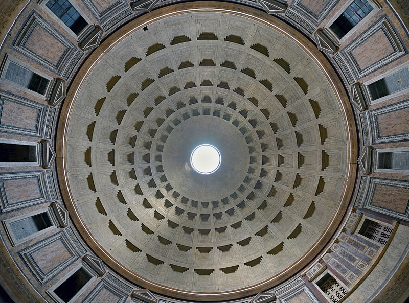  Interior del Panteón de Agripa, Roma
