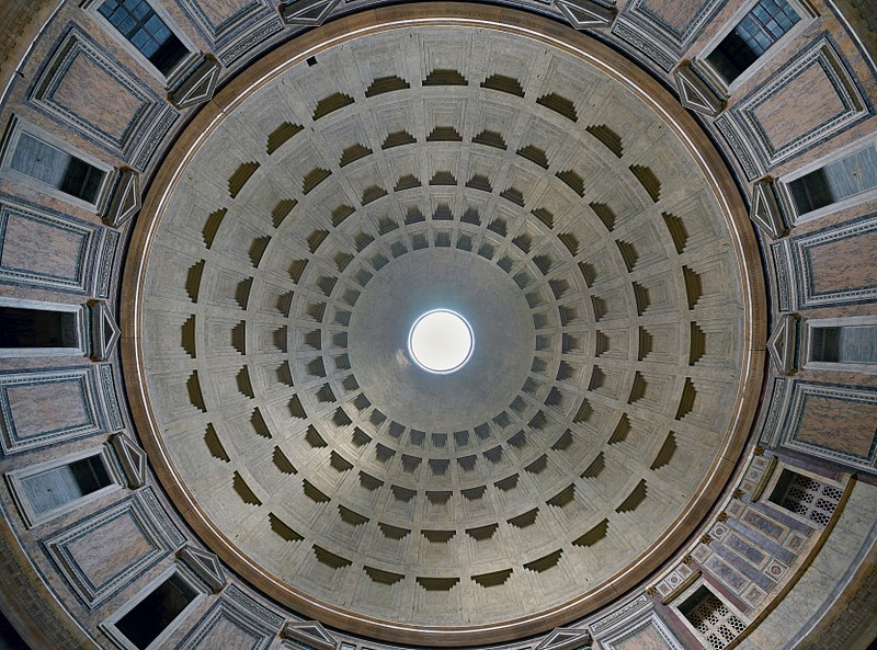 Interior del Panteón de Agripa, Roma Interior del Panteón de Agripa, Roma