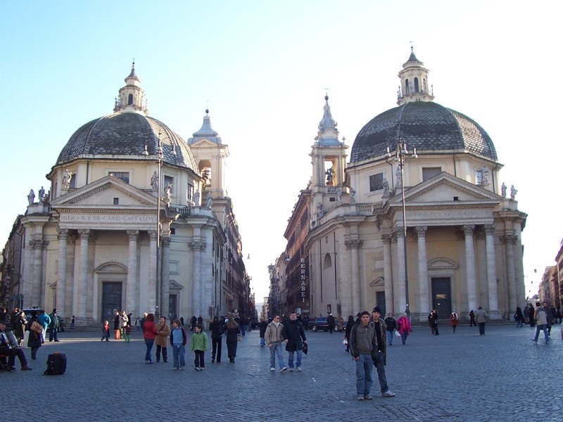 Santa María dei Miracoli y Santa María in Montesanto (Roma) Santa María dei Miracoli y Santa María in Montesanto (Roma)