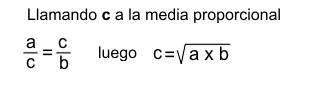 media proporcional