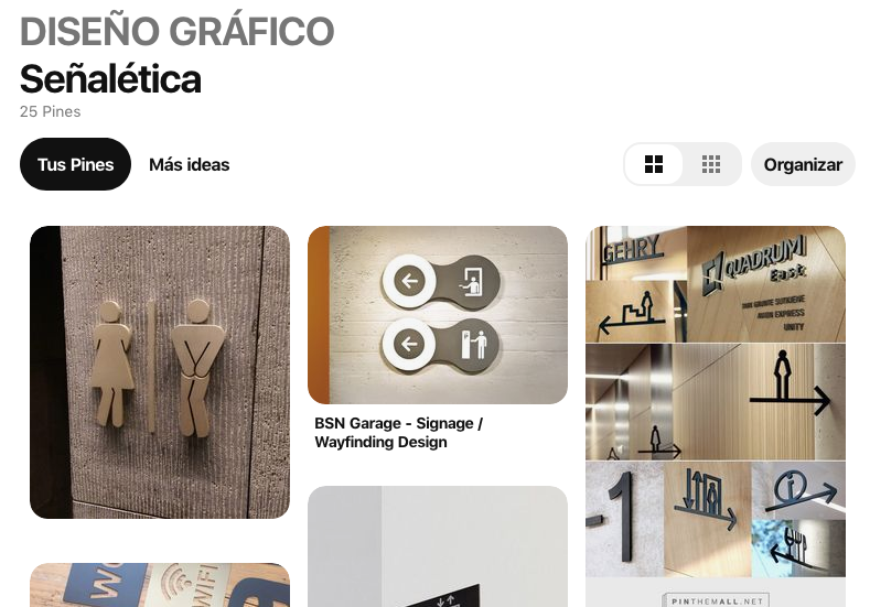 enlace pinterest señalética