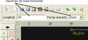 Opciones de herramientas