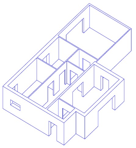 Dibujo realizado mediante CAD