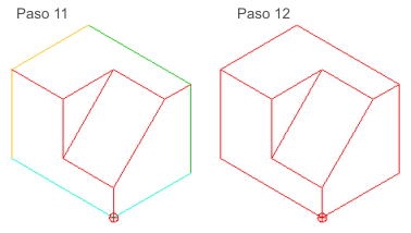 pasos 11 y 12