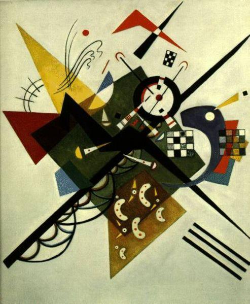 Composición en blanco. Kandinsky