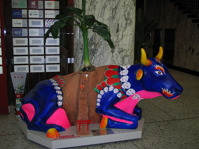Cow Parade Escultura d e una vaca