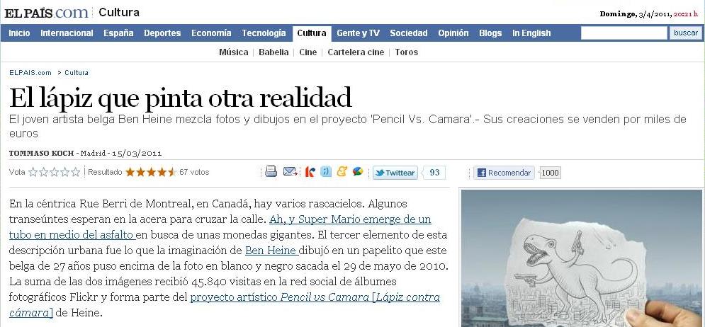 cabecera arTículo de EL PAÍS