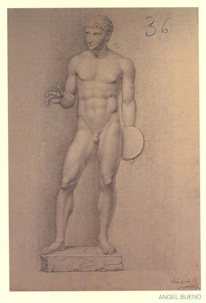 dibujo de estatua