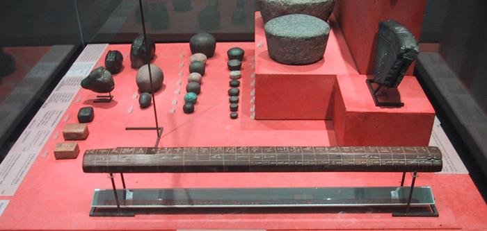 Utensilios de medición del antiguo Egipto